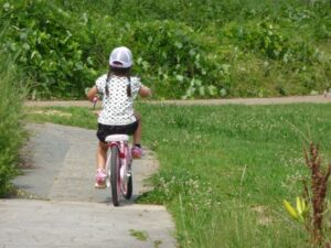 自転車デビュー